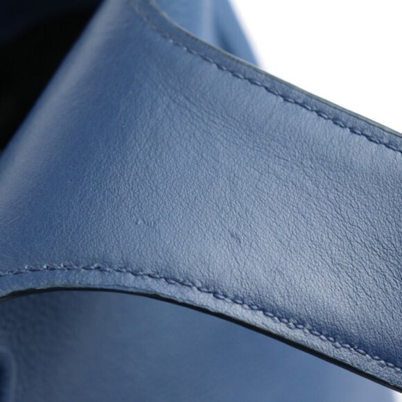 PRADA Blue Leather Shoulder Bag - Picture 6 of 9